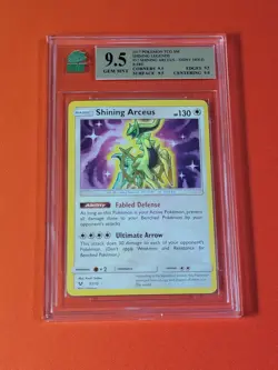 2017 Pokemon Shining Legends Shining Arceus Holo MNT 9.5 - Image 1