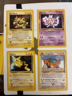 Pokemon the First Movie Black Star Promo M-NM Full Set - Image 1
