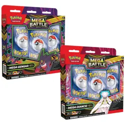 Pokemon Mega Diancie and Mega Gengar ex Mega Battle Decks Set (2 decks) - Image 1