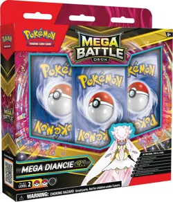 Pokemon Mega Diancie and Mega Gengar ex Mega Battle Decks Set (2 decks) - Image 2