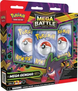 Pokemon Mega Diancie and Mega Gengar ex Mega Battle Decks Set (2 decks) - Image 3