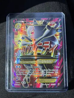 Pokemon TCG XY: Breakthrough M Mewtwo EX Holo Ultra Rare - Image 1