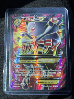 Pokemon TCG XY: Breakthrough M Mewtwo EX Holo Ultra Rare - Image 3