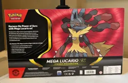 Pokemon TCG Mega Lucario ex Premium Figure Collection Box Factory Sealed - Image 2