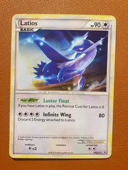 Latios Swirl + Latias - HGSS10 + HGSS11- Pokemon Promos Holo Rare TCG Black Star - Image 3