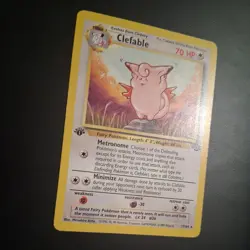Clefable - 1st Edition - 17/64 Jungle - Pokemon TCG - 1999 - Image 2
