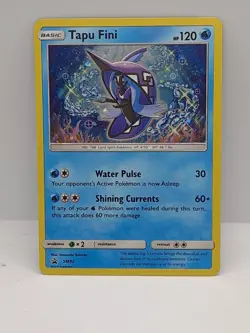 Pokemon Tapu Fini SM92 SM Promo Holo NM - Image 1
