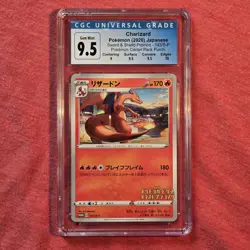 Pokemon Japanese Illustrator Contest Promo Charizard 143/S-P - CGC 9.5 New 10 - Image 1