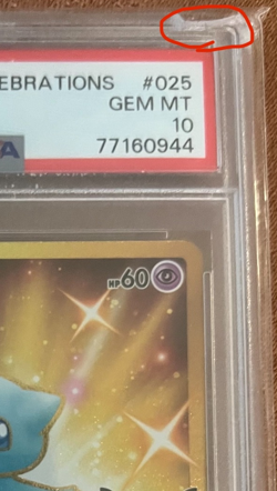 Pokemon Celebrations MEW 025/025 Hyper Rare PSA 10 (TINY CHIP AT THE TOP RIGHT) - Image 2