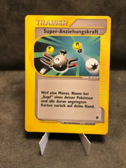 Super Anziehungskraft 151/165 - Expedition Base Set - NM Near Mint - Pokemon Kar - Image 1