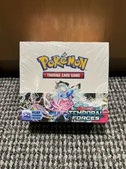 Pokemon TCG Scarlet & Violet Temporal Forces Booster Box 36 Packs Sealed UK - Image 1