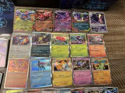 Pokemon Phantasmal Flames Opened ETB 200 Bulk Rev Holo/Dbl Rare/ Illustration - Image 4