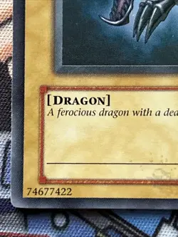 Red-Eyes B. Dragon SDJ-001 LP Ultra Rare Unlimited Edition Yu-Gi-Oh - Image 5