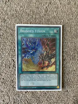 BLTR-EN111 Branded Fusion : Secret Rare : 1st Edition YuGiOh Trading Card Game - Image 1