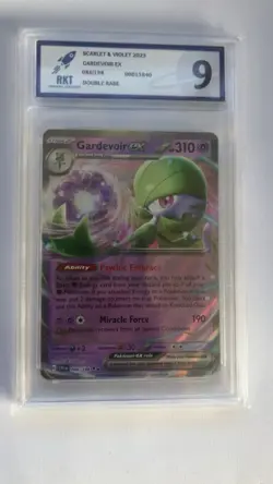 Pokemon TCG Gardevoir EX PSA 9 086/198 Scarlet & Violet Graded Card Mint 2023 - Image 1