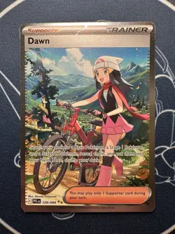 Dawn SIR 2025 Pokemon Phantasmal Flames English Card Full Art 129/094 IN-HAND ? - Image 1