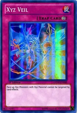 Yu-Gi-Oh Card - GENF-EN000 - XYZ VEIL (super rare holo) - NM/Mint - Image 1