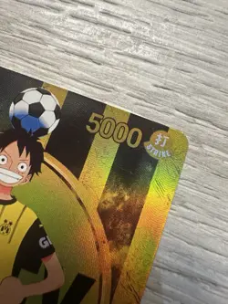 One Piece x BVB Borussia Dortmund Promo Card Monkey D. Luffy St13-003 - Sealed - Image 4