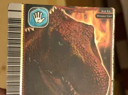 Dinosaur King Gold Tyrannosaurus 3rd Edition Card - Image 4
