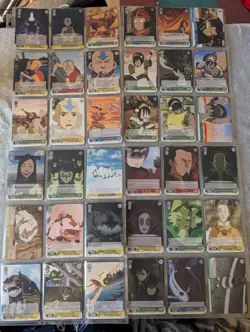 Lot Weiss Schwarz Avatar the Last Airbender Cards - Image 1