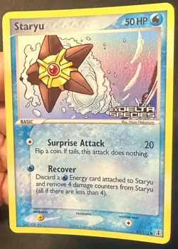 Staryu 85/113 2005 EX Delta Species Pokemon Card TCG Reverse Holo Common - Nm - Image 2