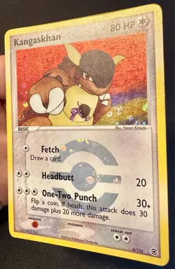 Kangaskhan 6/112 2004 EX FireRed & LeafGreen Pokemon Card Reverse Holo Rare - Mp - Image 2