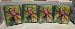 One Piece Starter Deck x7 LOT! + x4 Sealed Monkey.D.Luffy Card Sleeves - Image 2