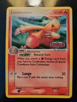 Combusken 29/108 Reverse Holo Stamp Pokemon TCG Card EX Power Keepers NM - Image 2