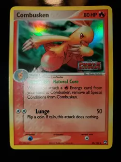 Combusken 29/108 Reverse Holo Stamp Pokemon TCG Card EX Power Keepers NM - Image 3
