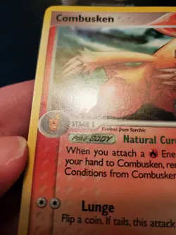 Combusken 29/108 Reverse Holo Stamp Pokemon TCG Card EX Power Keepers NM - Image 4