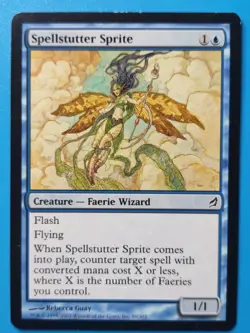 MTG 1x Spellstutter Sprite LP Lorwyn Magic the Gathering - Image 1