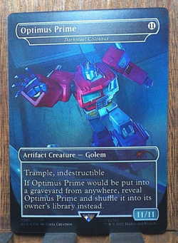 MTG🎇 Optimus Prime - Darksteel Colossus - FOIL - Secret Lair Drop Series NM😍 - Image 2