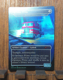 MTG🎇 Optimus Prime - Darksteel Colossus - FOIL - Secret Lair Drop Series NM😍 - Image 3
