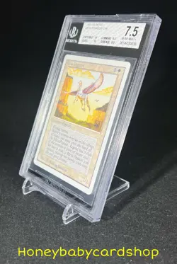 MTG Unlimited Edition 1993 Mesa Pegasus BGS 7.5 Near Mint+ Old School 93/94 - Image 3