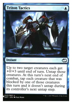 Triton Tactics DuelDecks: Merfolk vs Goblins MTG - NM+ - Image 1