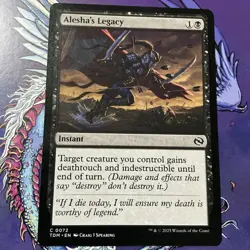 Alesha's Legacy - Tarkir: Dragonstorm #0072 MTG Magic The Gathering - Image 1