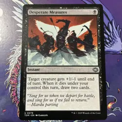 Desperate Measures - Tarkir: Dragonstorm #0078 MTG Magic The Gathering - Image 1