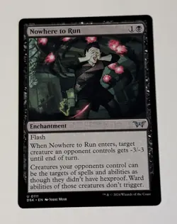 MTG Nowhere to Run - Duskmourn: House Of Horror LP - Image 1