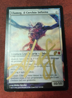MTG ULAMOG, THE INFINITE GYRE PLAYED SIGNED - ULAMOG, IL CERCHIO INFINITO - ROE - Image 1