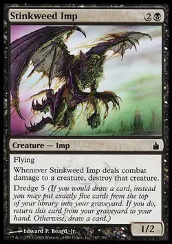 MTG STINKWEED IMP POOR- DEMONIETTO DI BRASSICACEA - RAV - MAGIC - Image 1