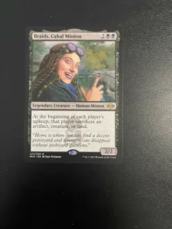 Magic The Gathering TM Braids, Cabal Minion 273/303 R | 1 card F7 - Image 1