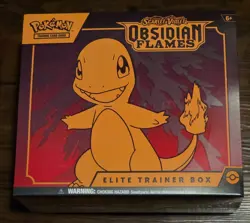 Pokemon TCG Obsidian Flames Elite Trainer Box (ETB) New Sealed - Image 1