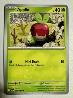Phantasmal Flames Blister Promos Pokemon TCG Applin, Dipplin, and Hydrapple - Image 3