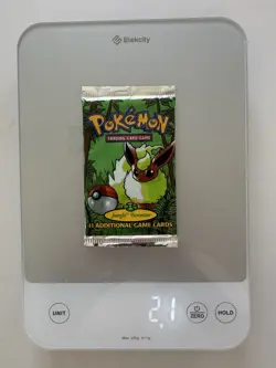 Jungle Booster Pack - Flareon Art - Sealed Pokemon - Heavy 21g NM!! - Image 1