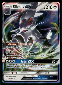 Silvally GX 116/156 Ultra Rare Holo NM Pokemon SM - Ultra Prism - Image 1