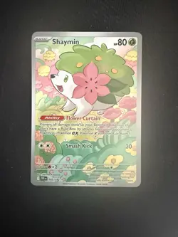 2025 Pokemon SV Destined Rivals DRI EN Shaymin #185/182 - Image 1
