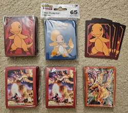 LOT - Pokemon Sleeves & Dividers Featuring Charmander & Charizard - Image 1