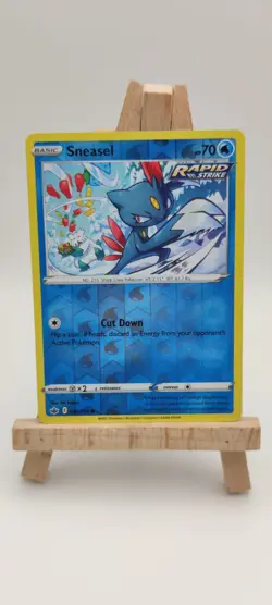 Pokemon TCG Sneasel 030/198 Reverse Holo Chilling Reign - Image 1