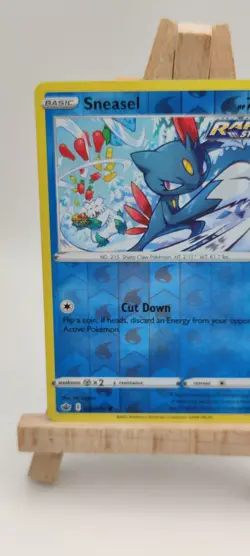 Pokemon TCG Sneasel 030/198 Reverse Holo Chilling Reign - Image 2