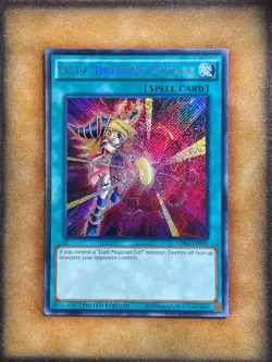 Yugioh Dark Burning Attack LDK2-ENS04 Secret Rare Limited Edition NM - Image 1